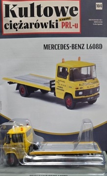 KULTOWE CIĘŻARÓWKI PRL -u NR 104 / 2025 - MERCEDES BENZ L608D