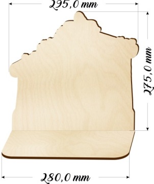 БОЛЬШОЙ Рождественский вертеп 3D Стабильные пожелания