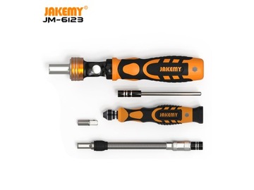 Набор НАКОНЕЧНИКОВ С УГЛОВОЙ РУЧКОЙ JAKEMY TORX 31e