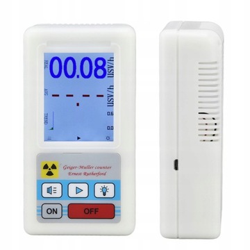 BR-6 LCD Licznik Geigera Detektor promieniowania