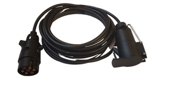 PRZEDŁUŻACZ DO PRZYCZEPKI 7 PIN KABEL 3M 7-ZYŁOWY