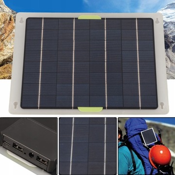 СОЛНЕЧНАЯ ФОТОЭЛЕКТРИЧЕСКАЯ ПАНЕЛЬ ПОЛИ 10W12V АККУМУЛЯТОР