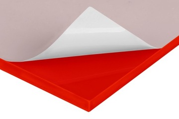 ПЛЕКСИ PLEXI RED GLOSS PLEXI 3MM, нарезанный по размеру