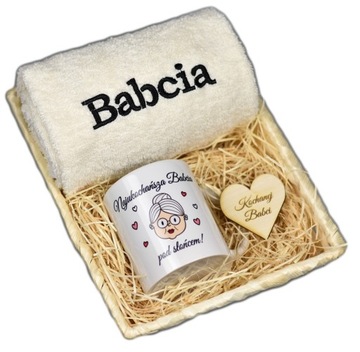 Prezent dla Babci na Urodziny Imieniny Dzień Babci
