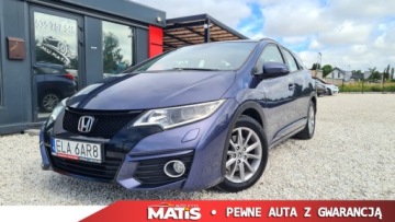 Honda Civic IX Tourer 1.8 i-VTEC 142KM 2015 Honda Civic 1.8BENZ manual climatronic tempomat bezwypadek 1.8 Benzyna