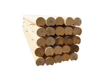 BALE DREWNIANE NA DOM - BALE TOCZONE OKRĄGŁE 180MM