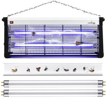 ИНСЕКТИЦИДНАЯ ЛАМПА ДЛЯ КОМАРОВ ЭФФЕКТИВНАЯ УФ-ЭЛЕКТРИЧЕСКАЯ ЛОВУШКА 70 СМ