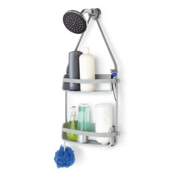 PÓŁKA pod PRYSZNIC podwójna Flex Shower Caddy szara Umbra