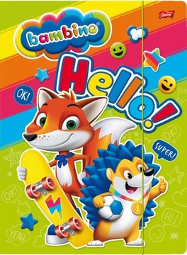 BAMBINO TECZKA Z GUMKĄ A4