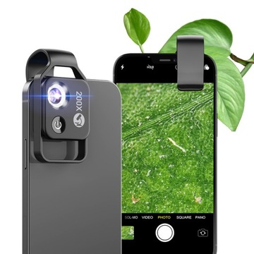 Объектив для микроскопа Apexel mobile x200