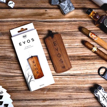 ДЕРЕВЯННЫЙ АРОМАТИЧЕСКИЙ КУЛОН K2 EVOS BOSS АВТОМОБИЛЬНЫЙ АРОМАТ