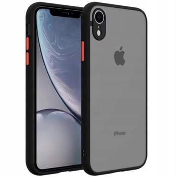 ETUI OCHRONA APARATU TPU DO IPHONE XR | CZARNY