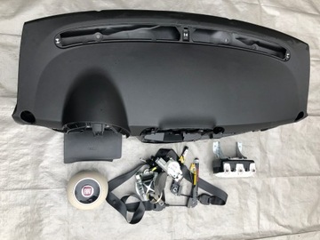 ФИАТ 500 ПОДЪЕМНАЯ КОНСОЛЬ ПОДУШКИ РЕМНИ НАТЯЖИТЕЛИ 19R