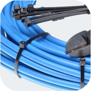 КАБЕЛЬНЫЕ Стяжки ЧЕРНЫЕ ЗАЖИМЫ 3,6Х300 мм 100 шт.