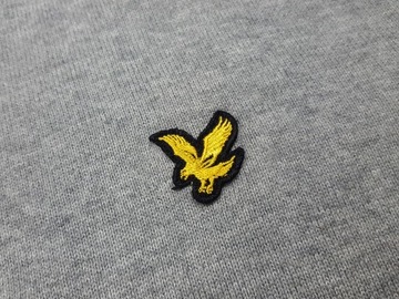 LYLE & SCOTT VINTAGE COTTON CARDIGAN PÁNSKY SVETER ŠEDÁ ORIGINÁL veľ. L