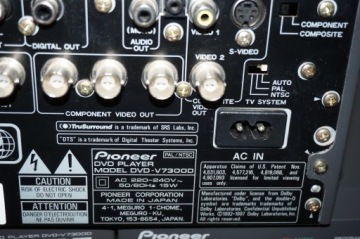 PIONEER DVD-7300D DVD-плеер PAL NTSC Multiregion