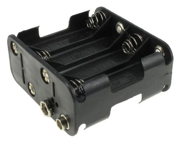 POJEMNIK KOSZYK NA BATERIE 8xAA 8x R6 AA 6F22 9V