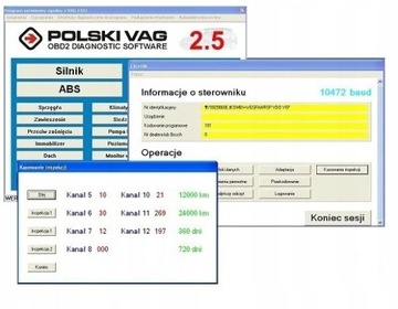 KKL VAG ИНТЕРФЕЙС ПОЛЬСКАЯ ПРОГРАММА VAG 2.5 VW FTDI