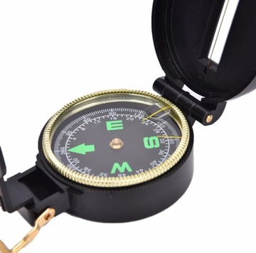 ПРОФЕССИОНАЛЬНЫЙ ПРИЗМАТИЧЕСКИЙ КОМПАС, ТУРИСТИЧЕСКИЙ, ВОЕННЫЙ КАРМАННЫЙ КОМПАС
