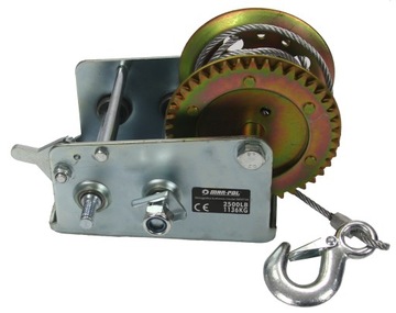 ЛЕБЕДКА РУЧНАЯ КРЕНАТОЧНАЯ ЛЕБЕДКА 1250КГ 6М 4.8