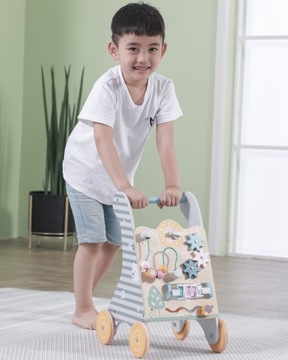 ДЕРЕВЯННАЯ ПУШЕР ОБРАЗОВАТЕЛЬНАЯ ИНТЕРАКТИВНАЯ МОНТЕССОРИ ВИГА ПОЛЯРНЫЕ ХОДКИ