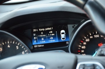 Ford Kuga II SUV Facelifting 1.5 EcoBoost 120KM 2019 MEGA ST-LINE 1.5i SERWIS BI-XENON SKÓRA+ALCANT. NAVI KAMERA BLISS AS.PASA, zdjęcie 30