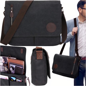 МУЖСКАЯ СУМКА НА НОУТБУК ДЛЯ РАБОТЫ