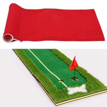 Флаги Кубка Полюса Для Гольфа Паттинг Зеленый Красный