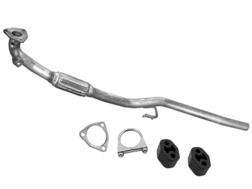 VW POLO 4 (9N) 1.2 (rok 2001-2005) RURA ZŁĄCZE ELASTYCZNE TŁUMIK + ZESTAW