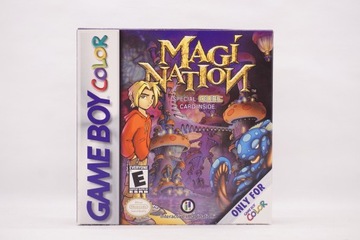 Magi-Nation Nintendo Game Boy Color NOA USA