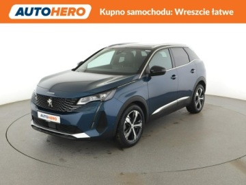 Peugeot 3008 II Crossover Facelifting  1.5 BlueHDi 130KM 2021 Peugeot 3008 GT Panorama Navi Kamera cofania