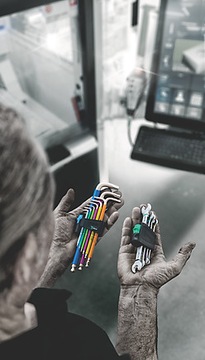 НАБОР ДВУХСТОРОННИХ ОТКРЫТЫХ КЛЮЧЕЙ. 6005 ДЖОКЕР 4CZ ВЕРА