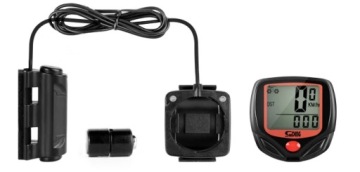 Водонепроницаемый ЖК-дисплей ВЕЛОСИПЕДНЫЙ СЧЕТЧИК СКОРОСТИ, ПРОБЕГ ЧАСЫ 14 ФУНКЦИЙ