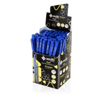 Шариковая ручка BLUE ZENITH Pixel 1 шт. 05 Тонкий