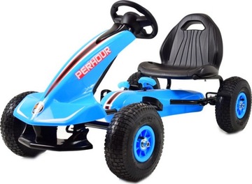 GOKART NA PEDAŁY POMPOWANE KOŁA HAMULCE 50kg