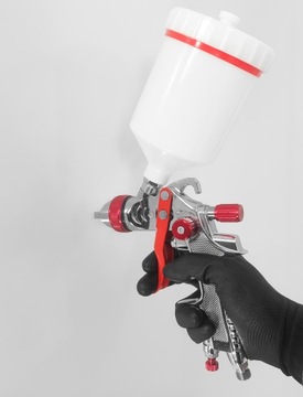 ПИСТОЛЕТ ДЛЯ ПОКРАСКИ HVLP, НАСАДКА 1,3мм, БАК 600 МЛ