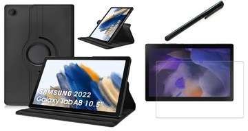 ETUI + SZKŁO HARTOWANE +RYSIK do SAMSUNG GALAXY TAB A8 10.5 SM-X200 SM-X205