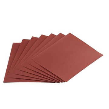 10PCS papier ścierny 27x22cm P60-2000,czerwony