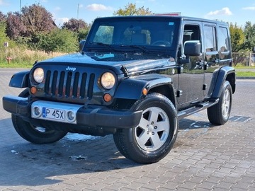 Jeep Wrangler III Terenowy 3.8 i V6 12V 200KM 2008 Jeep Wrangler Unlimited Hard-Top Sahara 3.8 200KM 4x4 Automat Klima, zdjęcie 8