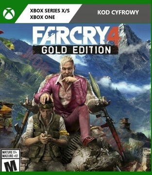 GRA FAR CRY 4 GOLD EDITION PL KOD KLUCZ XBOX ONE SERIES X|S