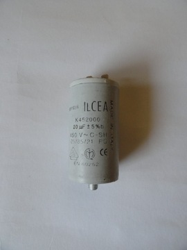 Kondensator rozruchowy silnika ILCEA 20uF 450V M6