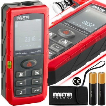 DALMIERZ LASEROWY MIERNIK CYFROWY 60m ORYGINALNY