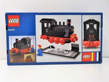 Рекламный набор LEGO 40370 — 40 лет поездам LEGO
