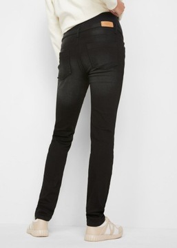 AA110 SPODNIE CIĄŻOWE SZTRUKSOWE 36 CZARNE