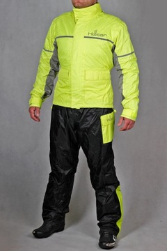 Комплект дождевика HUSAR RAIN Fluo/Black, размер XL