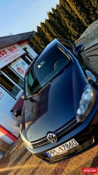 Volkswagen Golf VI Hatchback 5d 2.0 TDI 110KM 2009 Volkswagen Golf Zarejestrowany 2.0 Diesel 110KM, zdjęcie 6