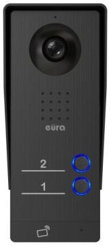 ВИДЕОДОМОФОН EURA VDP-80C5 2-семейный, белый