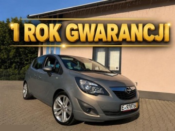 Opel Meriva II Mikrovan 1.4 Turbo ECOTEC 120KM 2010 Opel Meriva 1.4 Ecoflex Innovation 120KM 2010r Mozliwa zamiana!
