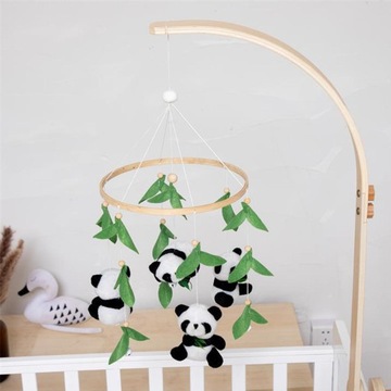 Детская кроватка с животными, мобильная игрушка, детская кроватка, погремушки, подвесной стиль для спальни A