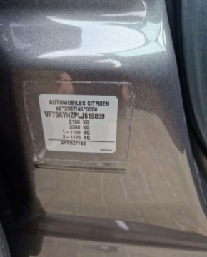 Citroen Spacetourer 2020 Citroen SpaceTourer Citroen SpaceTourer 2.0 Diesel 122KM, zdjęcie 18